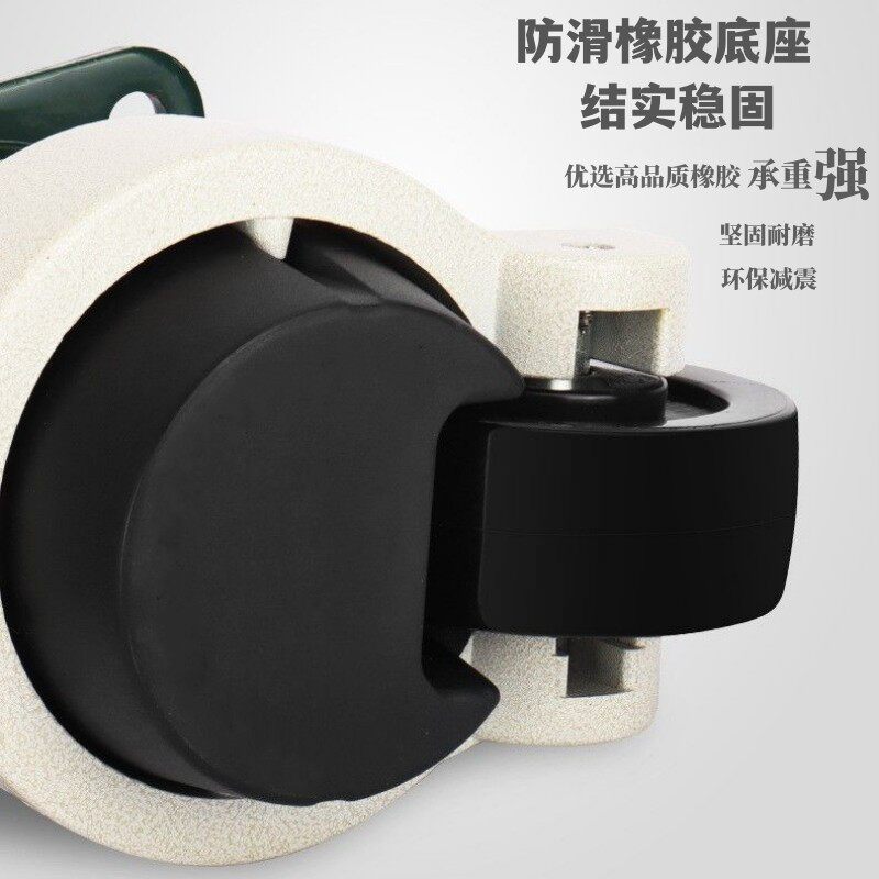 高档福马轮40F60F80F100F12015040S黑色三角板手柄款不锈钢福马轮