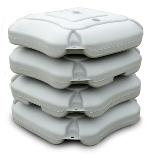 精选3米5米7米注水旗杆配件整体底座分体底座广告旗刀旗彩旗沙滩