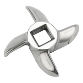 圆刀 龟背刀片 12型22型32型绞肉机配件 十字刀 不锈钢绞肉机刀片