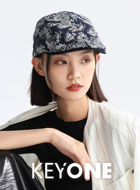 KEYONE 鸭舌帽春季百搭显脸小出行出游休闲轻奢舒适透气鸭舌帽