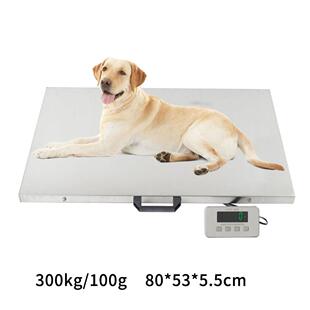宠物医院专用体重秤不锈钢宠物店电子健康秤猫猫狗狗大型宠物地秤