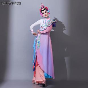 艺道演出服女赤伶舞蹈服装古典舞练功桃李杯俏花旦忆青衣京剧戏曲