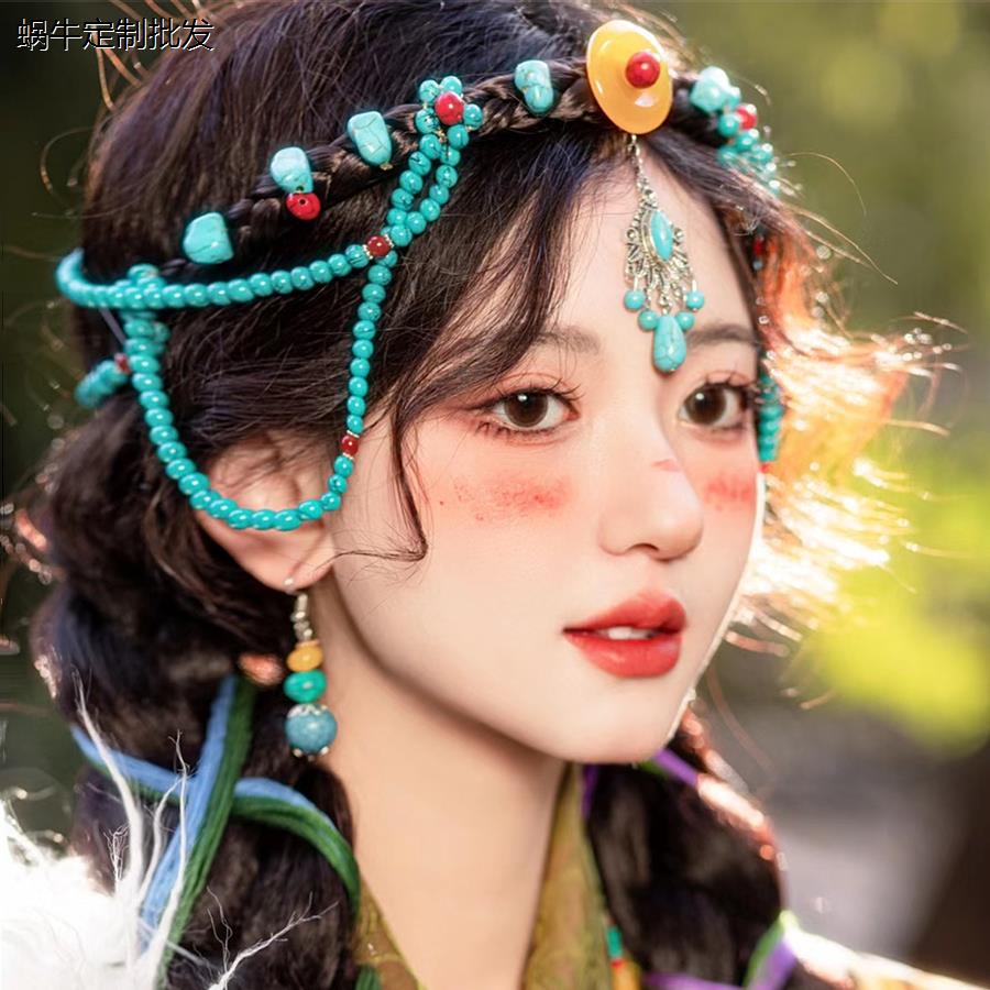 藏式民族风发箍头饰女额