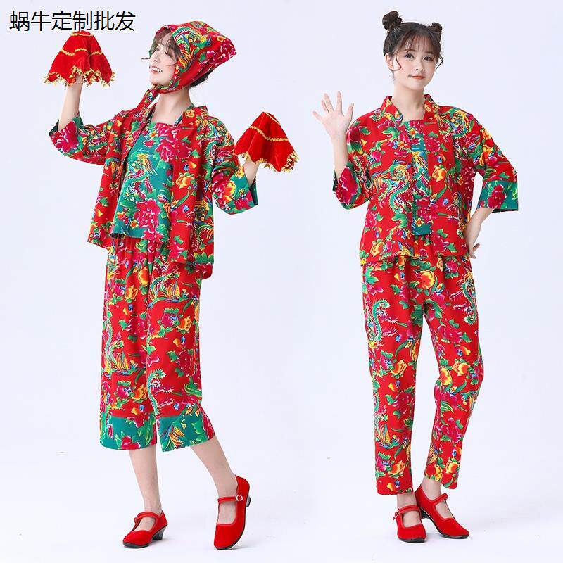 东北布衣服村姑女二人转