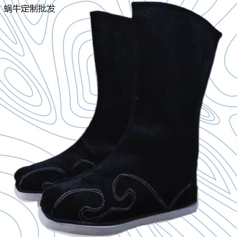 男女书童汉服古装戏曲靴