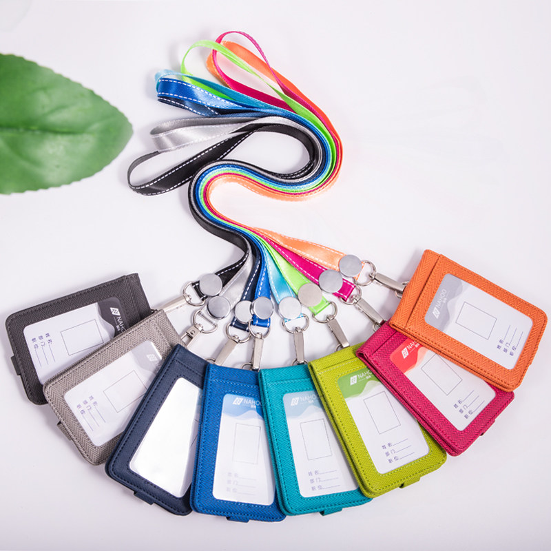 优选多功能布质证件卡套多张卡工作证工作牌布门禁卡带挂绳定制LO,文具电教/文化用品/商务用品,卡套/证件套,淘宝优惠券,粉丝福利购,淘宝优惠卷