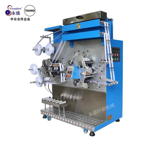 厂家供应 随动套位3色RTB-321A水洗唛缎带丝带印刷机