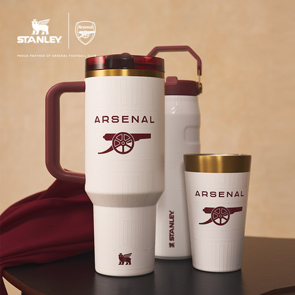 [新品]StanleyxArsenal阿森纳联名款保温杯大容量吸管水杯啤酒杯