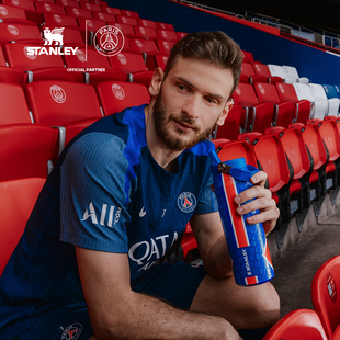 StanleyxParis巴黎圣日尔曼联名款大容量保温杯巨无霸吸管杯车载