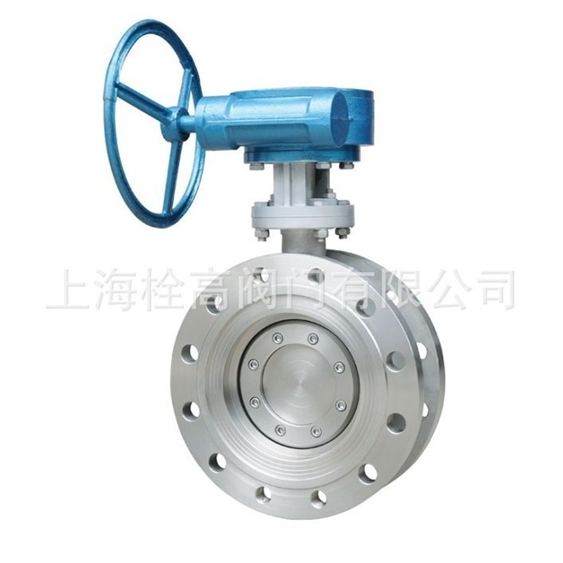 供应 涡轮不锈钢对夹硬密封蝶阀 上海D373H-16P不锈钢蝶阀厂家