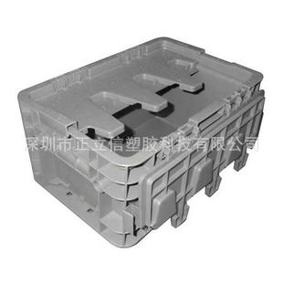 塑料箱1号550型号物流周转箱带盖工厂EU胶箱厂家