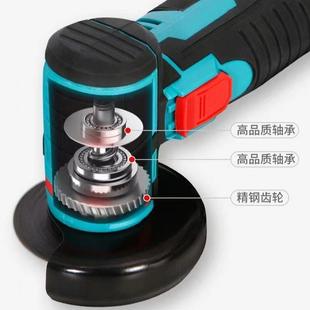 家用小型电动切割机充电式 多功能便携3寸迷你角磨机 打磨机手磨机
