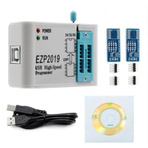 EZP2019高速SPI FLASH编程器 24/25/93 bios 25T80烧录 脱机复制