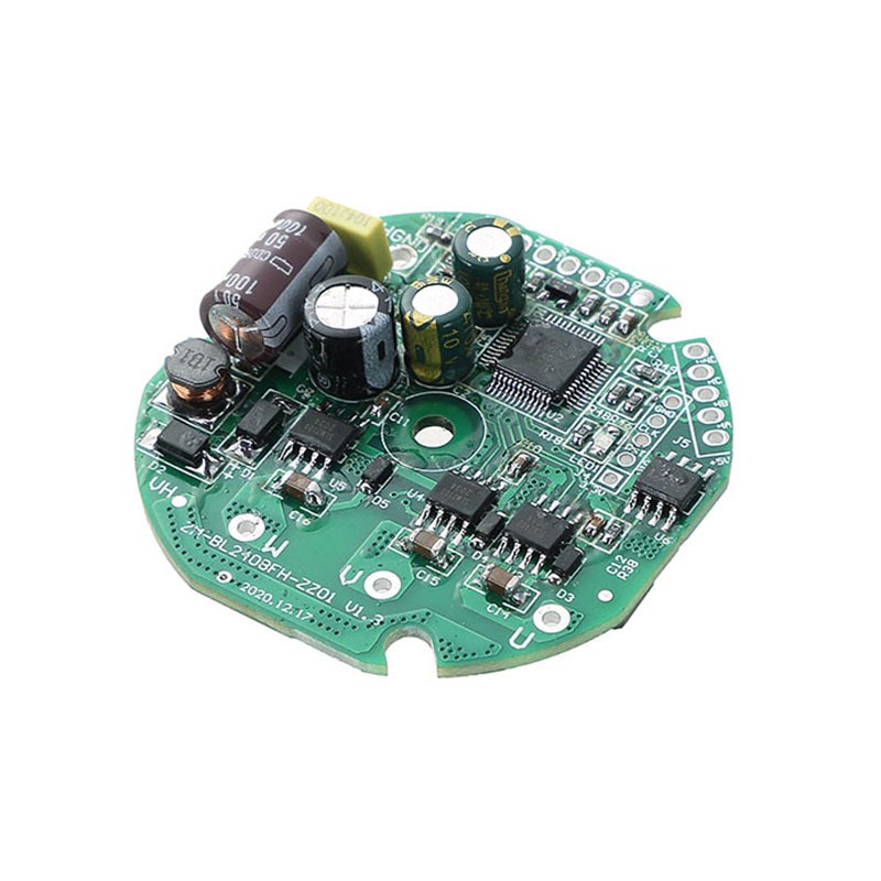 12V/24V 8A无刷电机驱动器控制器正反转控制有感无感兼容可内置