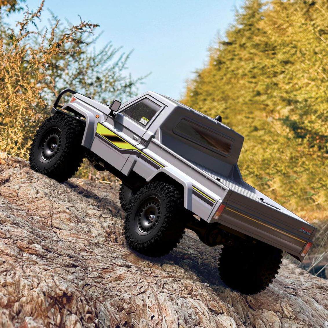 易控YK41011 1/10仿真LC79 RC 4WD 越野遥控岩石卡车遥控攀爬车