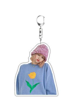 LISA书包明星挂件钥匙扣夹层blackpink亚克力挂饰礼应援双面周边