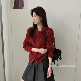 SUSAN 设计感毛衣～韩系简约慵懒通勤保暖毛衣2109s 爆款