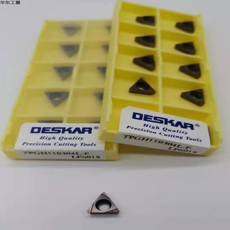 戴斯卡镗孔车刀片TPGH110302L-F TPGH110304L-F LF6018