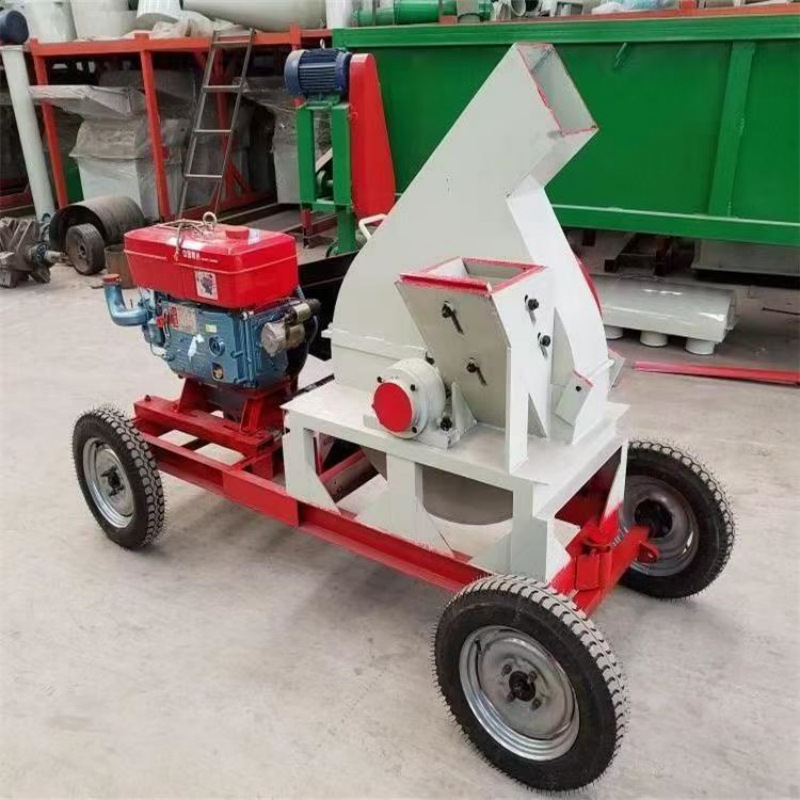 420型木材削片机 刀盘式园林树枝木片机 出料厚薄均匀竹子削片机