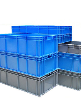 41211/41222/41233欧标EU塑料物流箱汽配五金塑胶周转箱物料箱