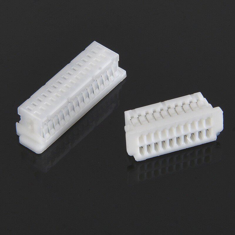 SHD1.0mm插头接插件 胶壳 端子SH1.0双排连接器 2*5P-2*6P-2*8P整