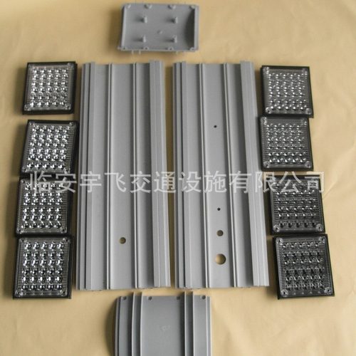 浙江杭州 太阳能警示灯配件 LED灯罩 爆闪灯外壳