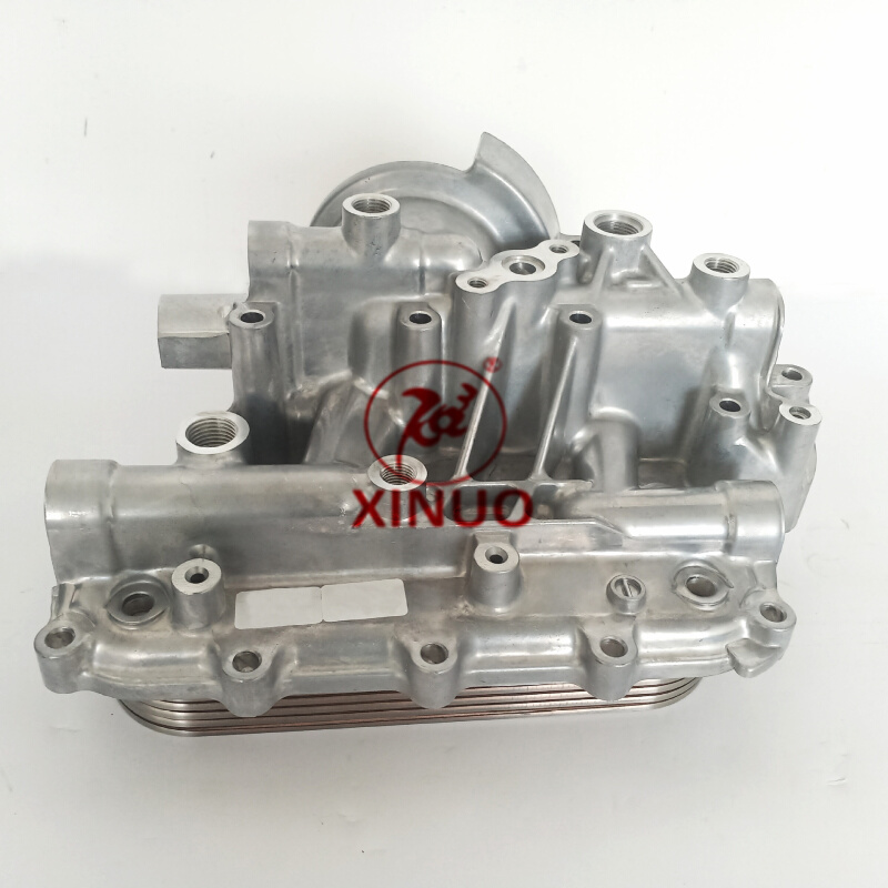 汽车配件机油冷却器总成J08C油冷却器盖15720-1190  15720-1024