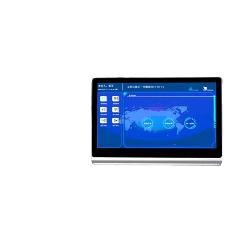 电子会议桌牌立牌展示牌墨水屏无纸化会议系统升降器电子桌牌