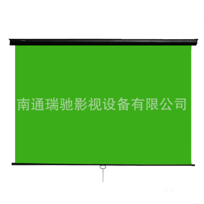 JAVES绿幕抠像绿背景布网红直播演播室拍照手拉式可升降/也有电动