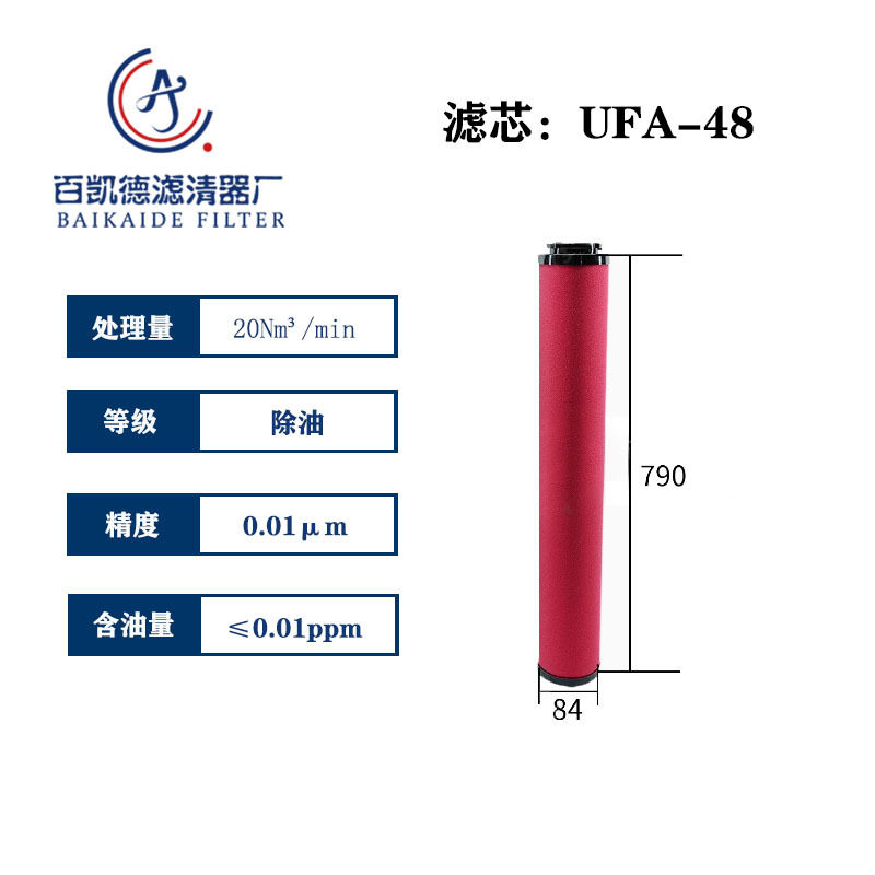 百凯德 替代杭州超滤精密滤芯UFC-56 UFT-56 UFA-56K UFA-48 UFT-