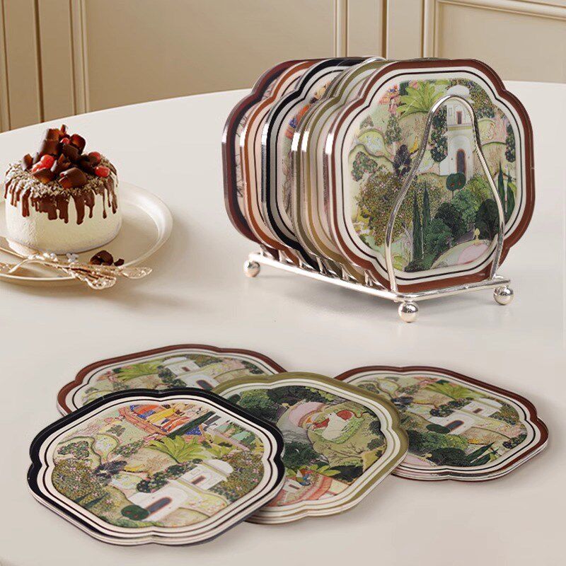 优选环保亚克力杯垫防滑隔热垫用餐垫锅垫厨房家用防烫餐桌垫碗垫