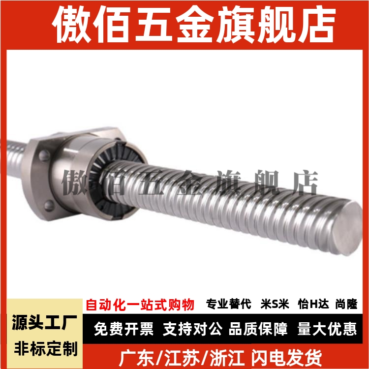 滚珠丝杠 国产替代BSX BSS BSSE 1002 1004 1010 BSSE1002