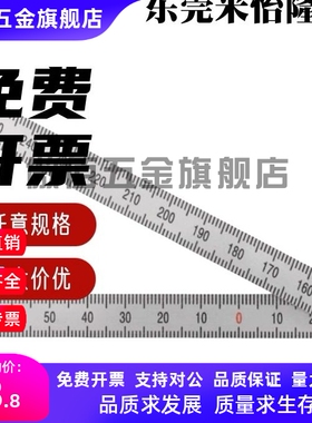 替怡合达刻度尺BLR02/12/32/42/52/72-L60/L100/L200/L300铝标尺