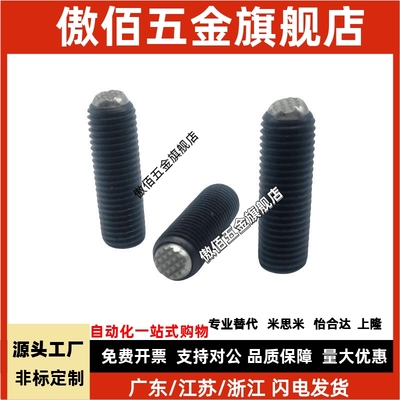 动向钢珠螺杆 齿面型锁紧螺丝 FSMG6-M16 无弹簧滚动波珠 PT16C
