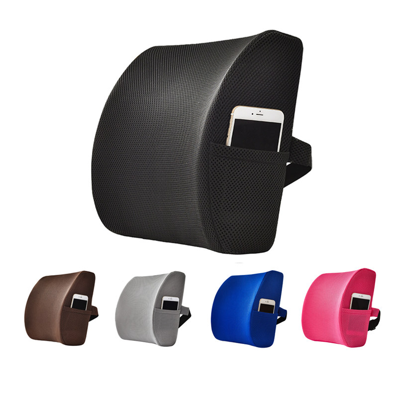 优选办公室座椅护腰靠垫靠枕椅子久坐记忆棉靠背垫汽车腰靠慢回弹