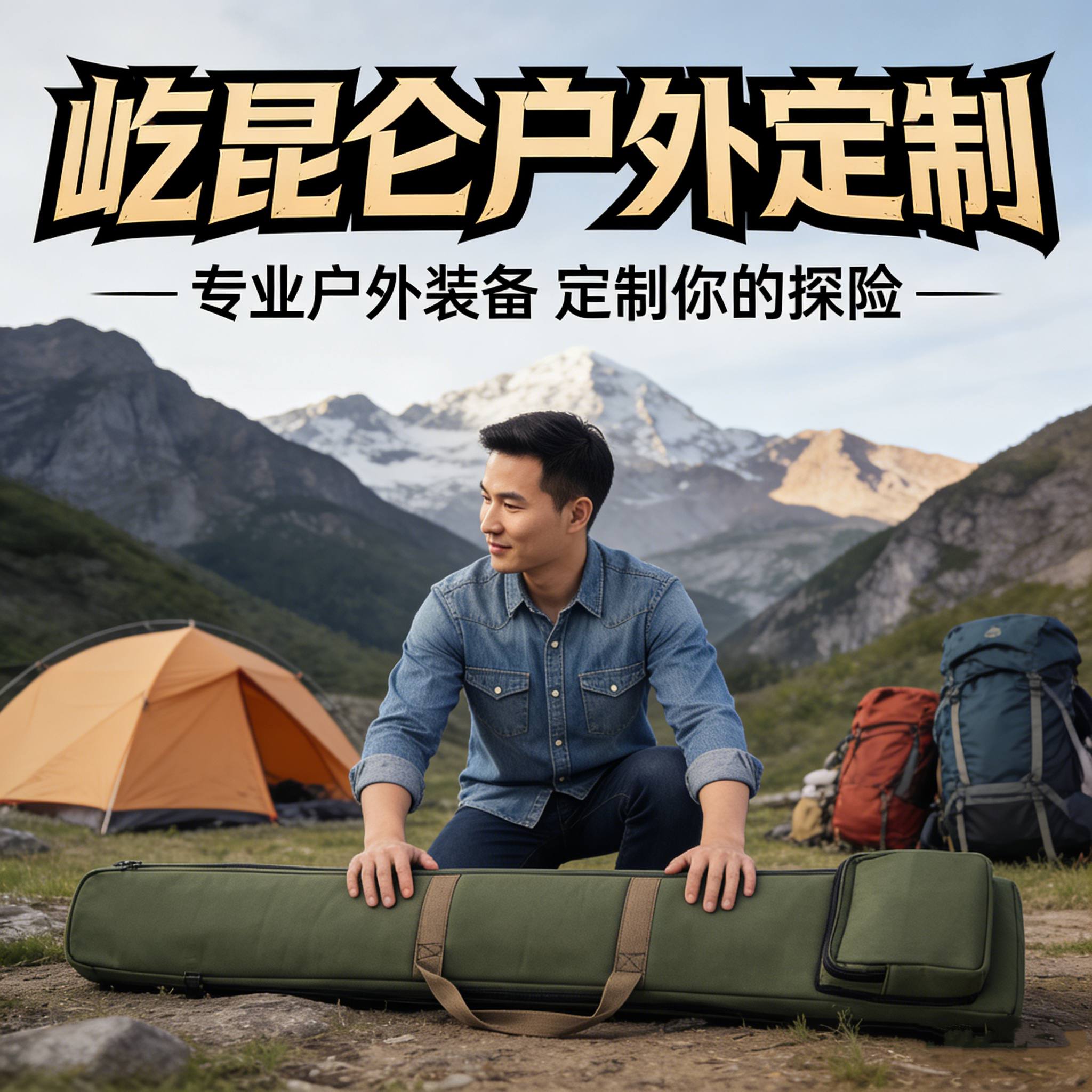 屹昆仑加厚弹弓专用收纳包1米2图片