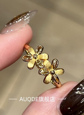 INS爆款意大利古法金色拉丝