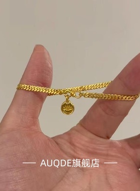 宽版手饰ins风清淡风男女同款