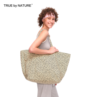 TRUEbyNATURE豹纹托特包
