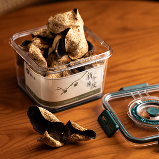 柑公子新会精选2018年生晒老陈皮自然陈化正品 胖东来 泡水100g装