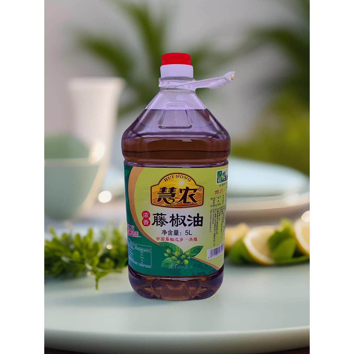 洪雅慧农藤椒油浓香麻油四川正宗食用调味油特麻桶装米线小面5L
