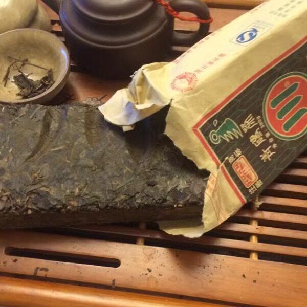 砖茶内蒙古草原牧民熬奶茶用川字牌青砖茶380g湖北赵李桥茶叶冲饮