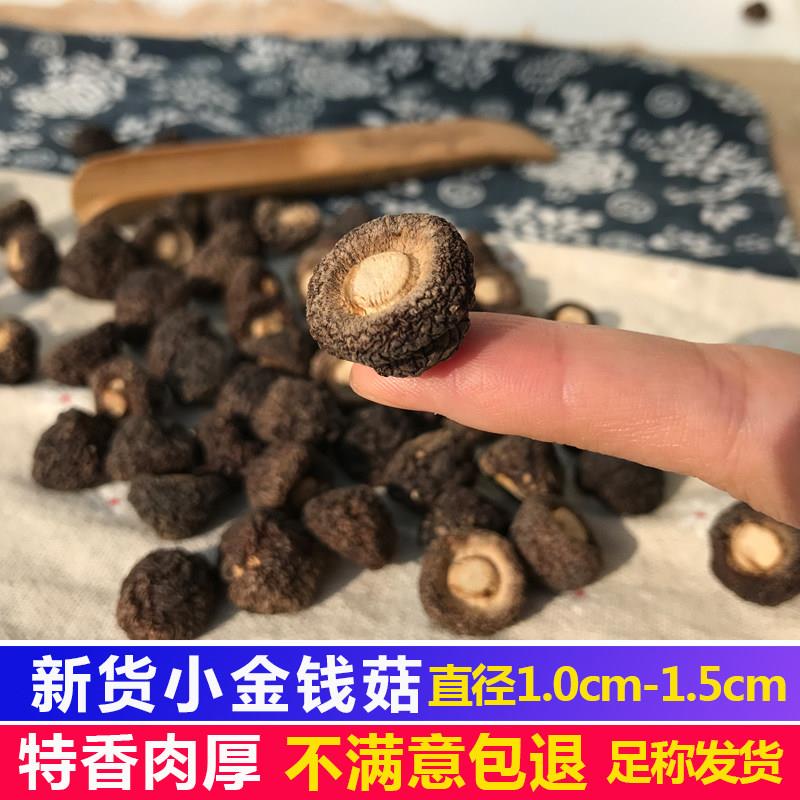 井冈小金钱菇250g井冈山迷你小香菇农家干货新货蘑菇冬菇袖珍菇