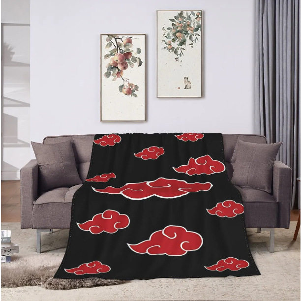 火影忍者披风毛毯法兰绒毛毯浴巾午睡毛毯法兰绒毛毯子办公室宿舍,床上用品,休闲毯/毛毯/绒毯,淘宝优惠券,粉丝福利购,淘宝优惠卷