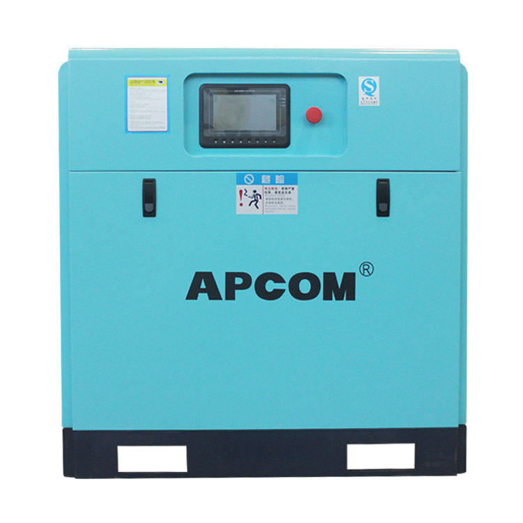 欧版螺杆气泵空气压缩机工业高压55KW非静音螺旋式永磁变频空压机