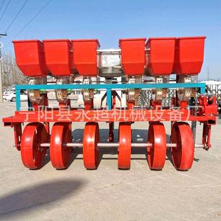 花生播种机麦茬地用花生播种机 种肥同播多行定制 免耕种花生机器