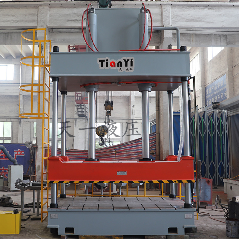 天一直销100吨汽车内饰成型液压机 200T汽车内顶棚成型四主油压机