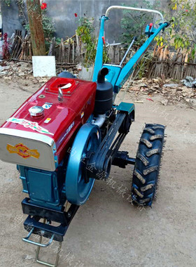 小型手扶犁地旋耕机 农业开沟大棚微耕机 电启动松土机