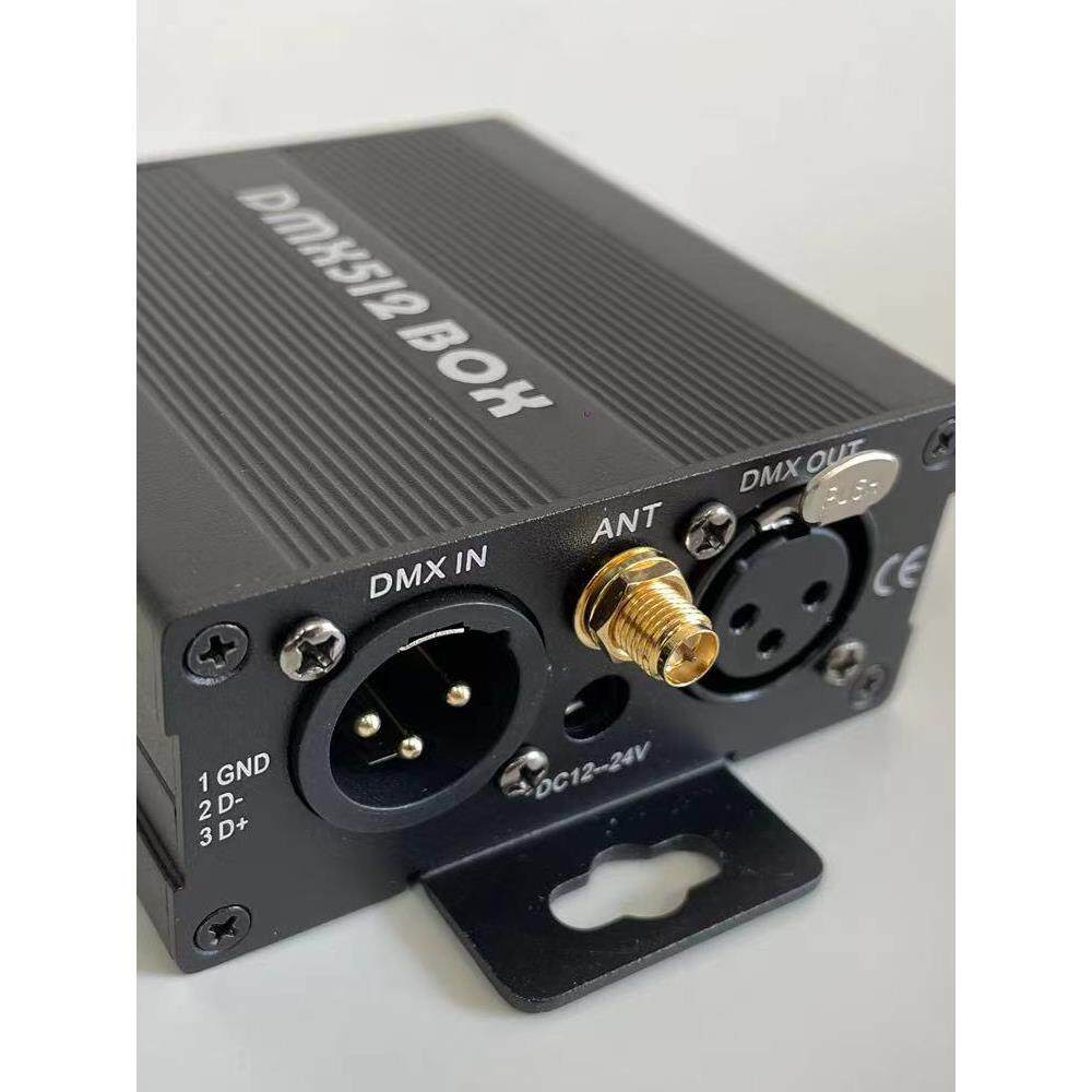 无线DMX512收发器舞台灯光 连接旋转灯架dmx信号无线通信高速稳定