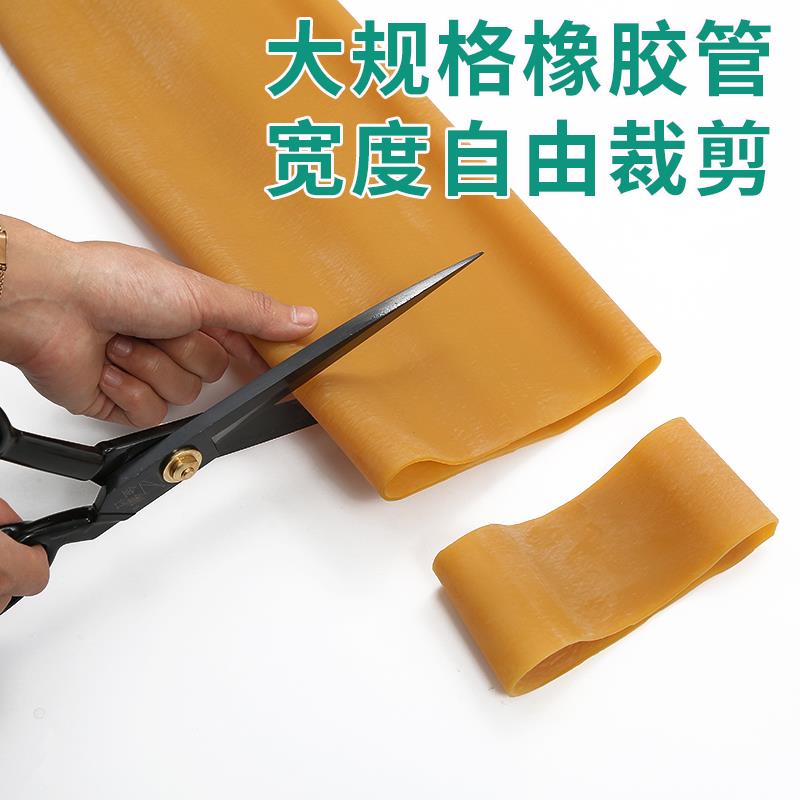 橡胶管大规格橡皮筋黄色定做皮筋高弹力耐用橡皮圈牛皮筋订制加长